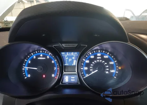 2013 Hyundai Veloster Turbo W/Blue из США, поврежденный, VIN KMHTC6AEXDU145719